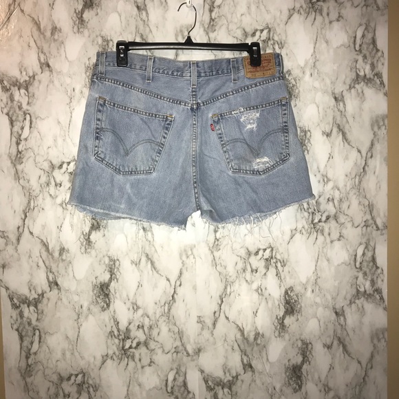 Levi's Pants - 🛍Levi’s 550 cut off shorts denim38